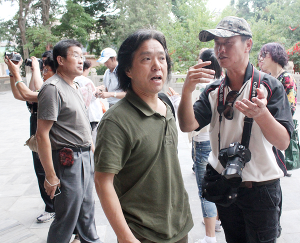 长沙市美术家协会副主席肖剑采风掠影——当代书画家绚丽