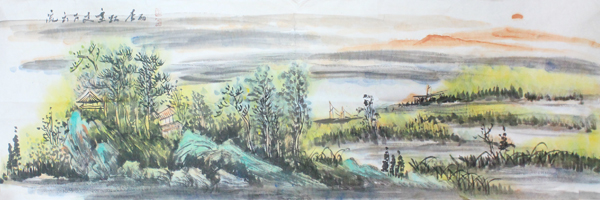 成功美术馆签约画家李丽作品赏析