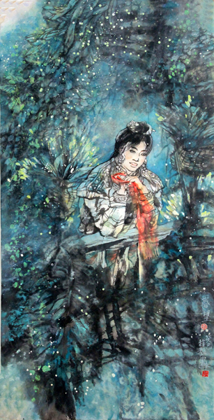 重彩画家赵毅：美术，就是要表达美的东西