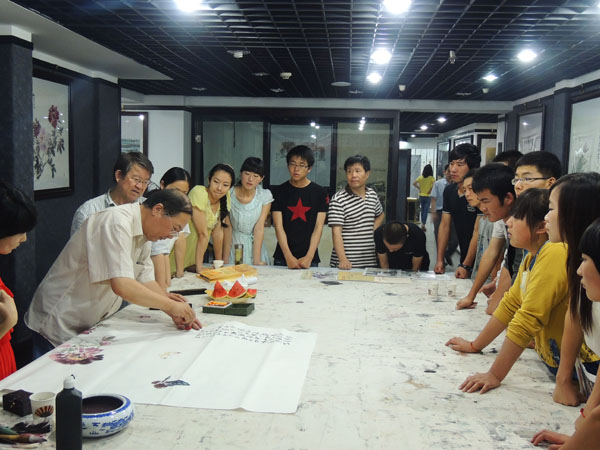 “马建军画家日活动”圆满结束