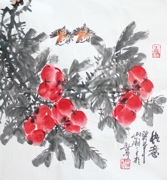 山湘子参展作品欣赏——“当代书画名家雪域梵音圣境之旅