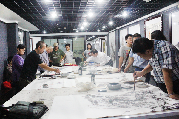 “九色香巴拉”全国书画名家甘南采风行笔会活动盛大开幕