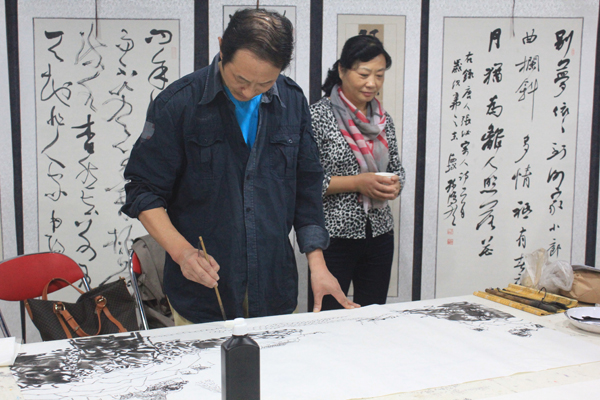 色墨交融绘田园山水——王成硕山水印象