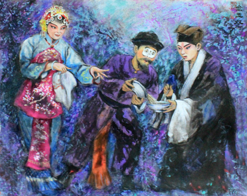 浓墨重彩画传奇——画家徐中益作品赏析