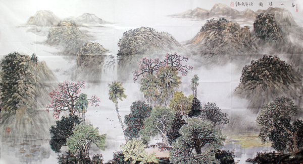 海岛乡情——成功美术馆签约画家韩勤作品赏读