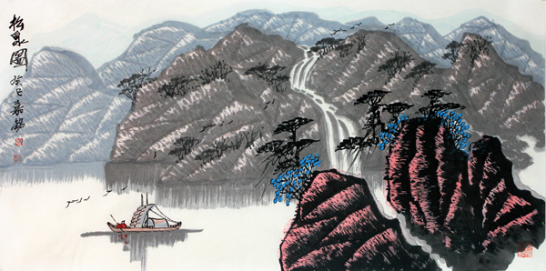 画家耿嘉铭：丹青绘山川 墨彩染华章