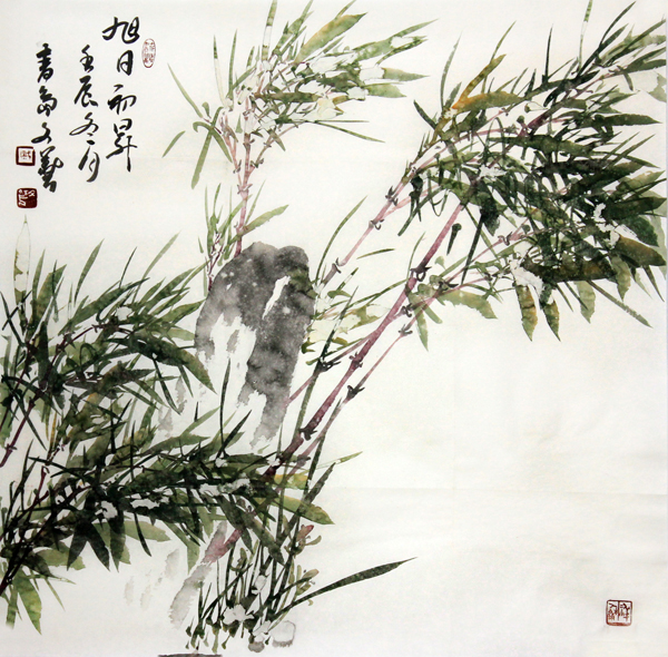 2013中国当代最具学术价值和收藏潜力花鸟画家——戚文艺