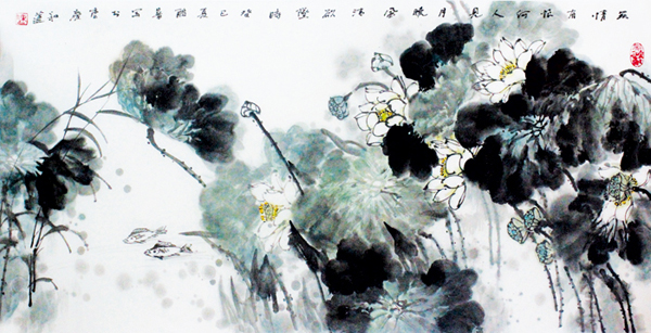 2013中国当代最具学术价值和收藏潜力花鸟画家——陈和莲