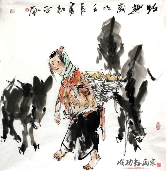 妙笔绘出陇原情——2013中国当代最具学术价值和收藏潜力3
