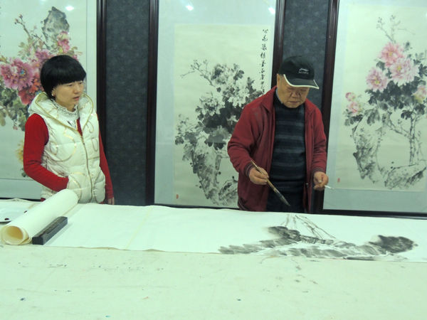 妙笔丹青献金城——牡丹画家王祖铭