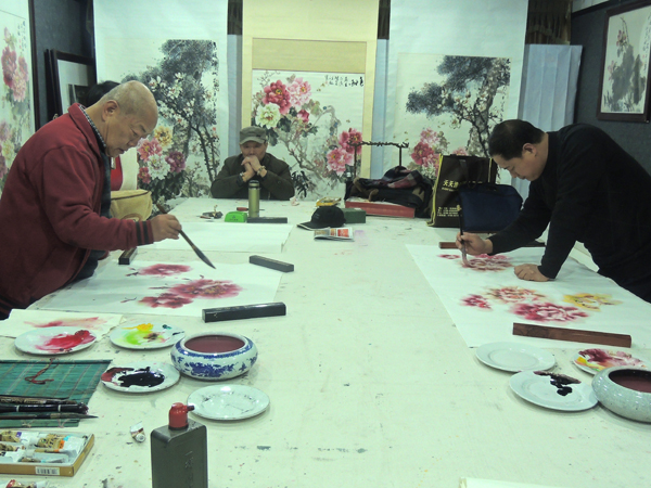 师生挥毫 笔墨飘香——“王祖铭画家日”笔会