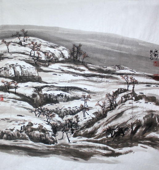 大气雄浑 苍茫厚重——签约画家路永仁作品赏读