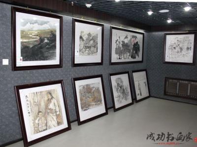 “大美甘肃.中国当代书画家30人陇上行”大型展览布展顺利