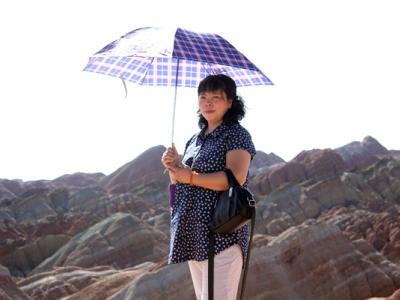 当代书画家绚丽陇原行之“敦煌朝圣”精彩艺术剪影——女