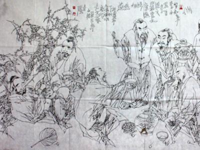 马自强：用线条表现人物动态及情感