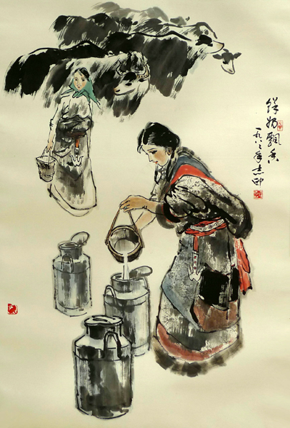 杨志印画家日将于4月12日在成功美术馆举办