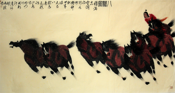 墨润写意马 笔唱大唐风——曹小钦画作欣赏