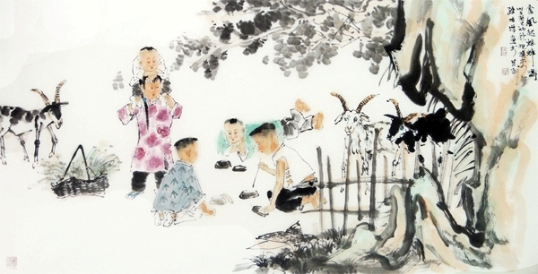 签约画家孙培增画作欣赏