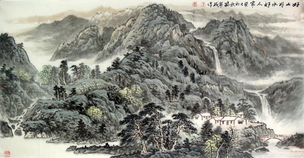 冯聚成成功美术馆展出作品赏析