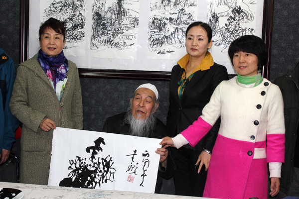 马西园大型书画家日活动圆满成功