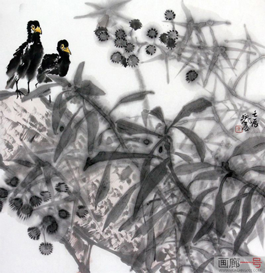 签约画家郑瑰玺花鸟作品欣赏