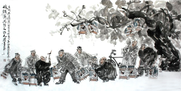 签约画家赵子忠最新作品欣赏