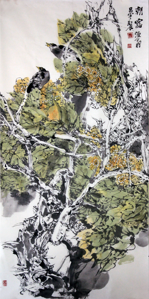 芳菲渐尽春已归——余昌宇花鸟赏析