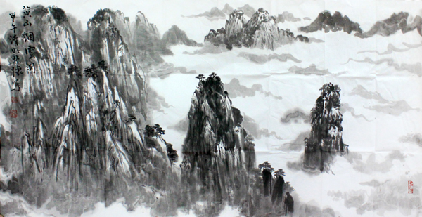 淡墨山水含情韵——董振怀山水赏析
