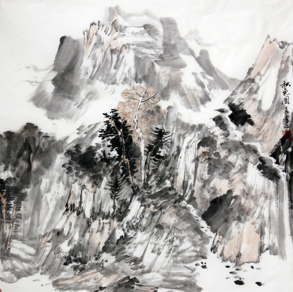 王爱忠山水画作欣赏