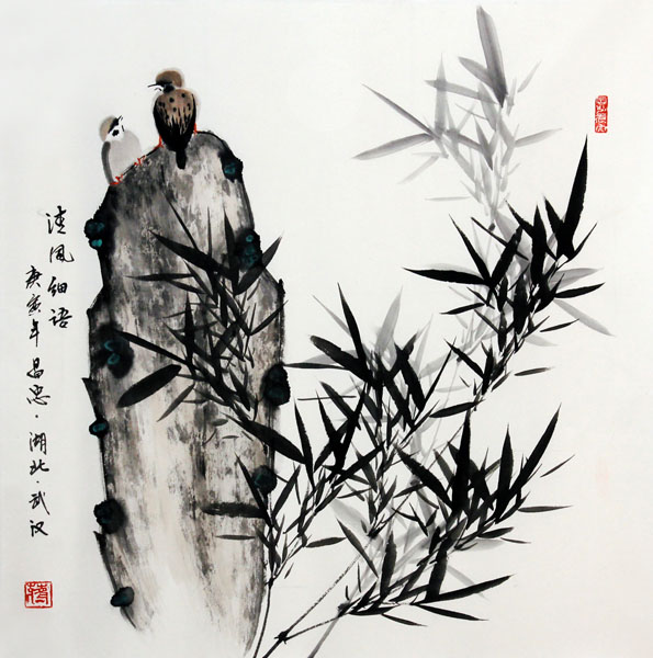 蒋昌忠最新花鸟作欣赏