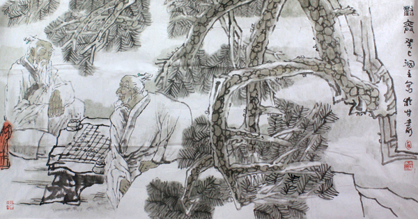 “妖精洞主”左德福最新人物作欣赏