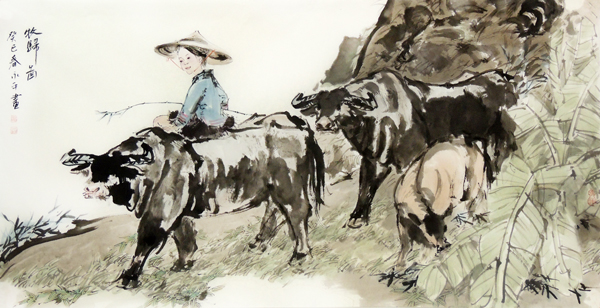 绘画抒情怀 笔墨绘精神——邓永平绘画赏析