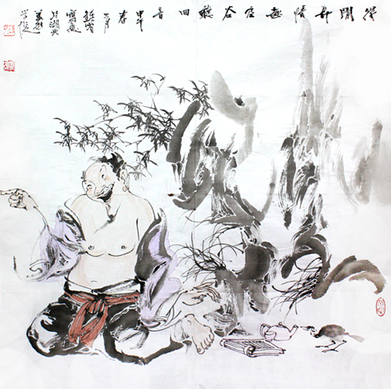 传统与现代——钟鸣水墨画赏析