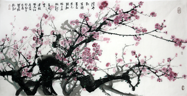 梅花高古气节清——军旅画家张建新作品欣赏