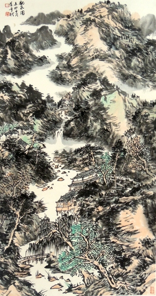 笔墨粗放 色彩鲜明——徐雪村画作欣赏