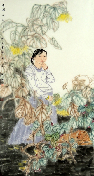 精瑾笔墨 浪漫柔美——王力女士画作欣赏