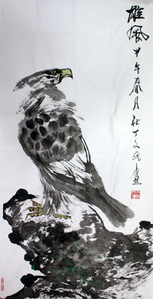 得泰山灵气滋养 开画科吉象新篇章——闲谈丁文民绘画艺术