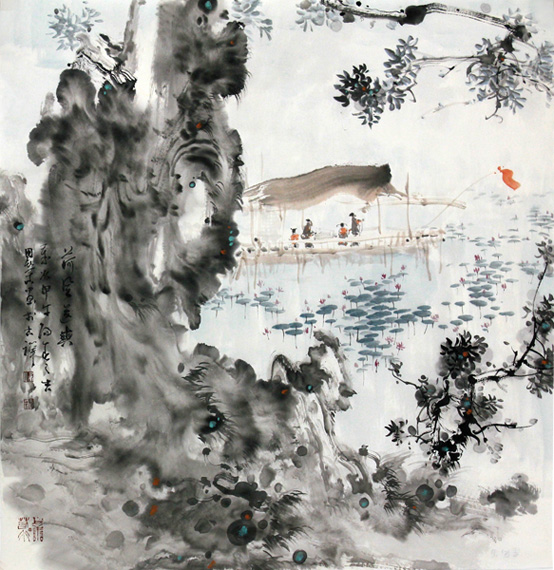 梁国荣最新画作欣赏