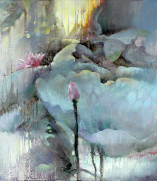 色彩朦胧之调——薛小勤油画作品欣赏