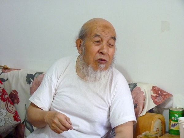 甘肃成功书画艺术研究院代表拜访著名书画家马西园先生