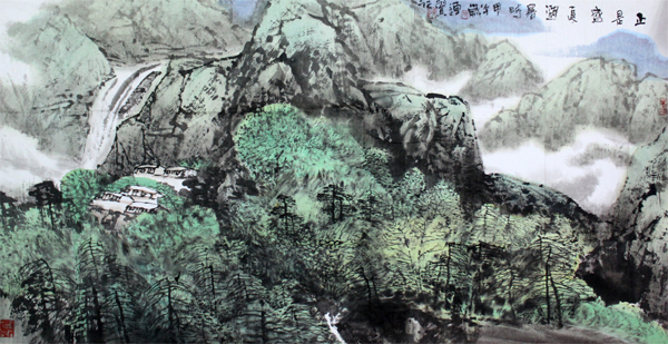 气势雄伟 格调深远——张连贵画作欣赏