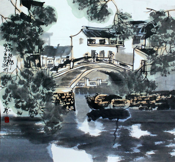 浓墨重彩绘山海关雄风——中国画学会理事王梦湖画作欣赏