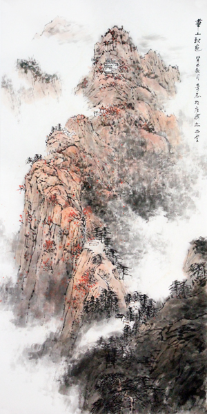 “满构”图式绘出秀美山水——王奇志作品欣赏