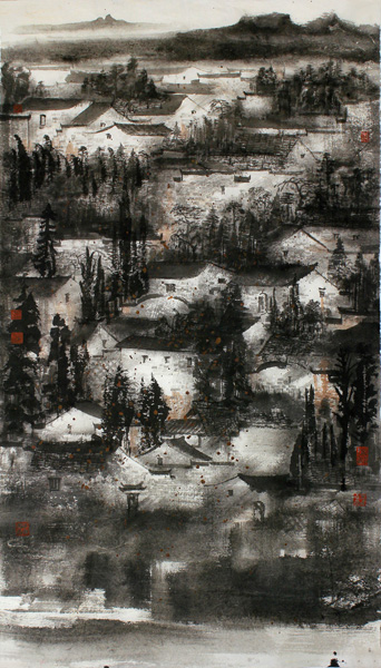 笔意墨韵画山水——陆学东山水作品欣赏