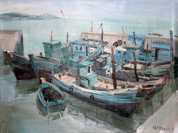 视觉是笔端的表达——张伟时油画作品