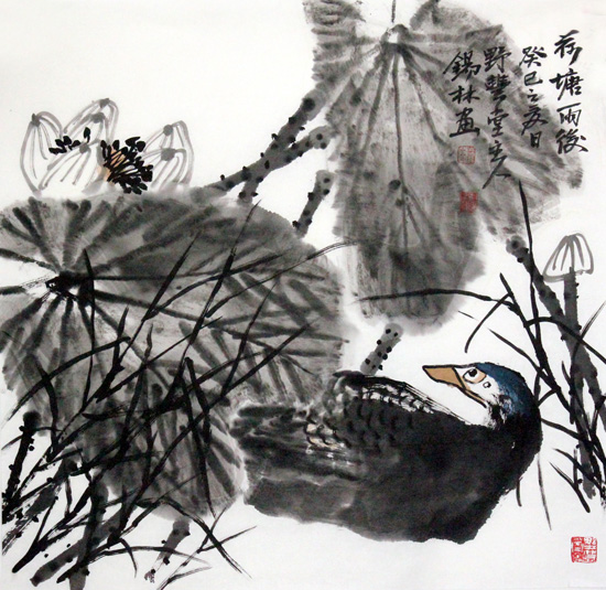 清新典雅 灵秀雄健——潘锡林画作赏析