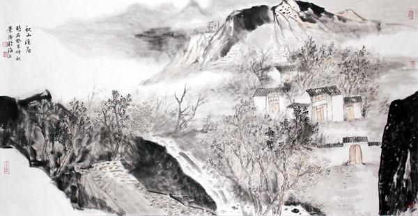 浦东美术家协会理事孙景浩画作欣赏
