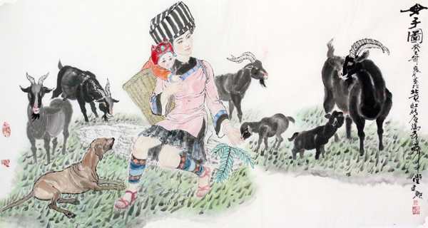 签约画家邹建源画作欣赏