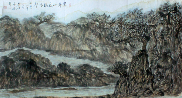 赵步唐书画作品欣赏