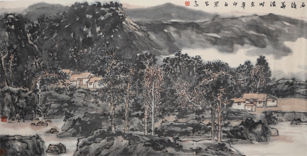 水墨华滋——成功美术馆网（微）拍第四期王荣作品赏析